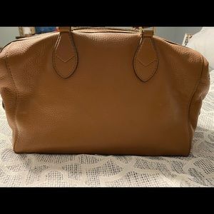 Michael Kors cognac satchel